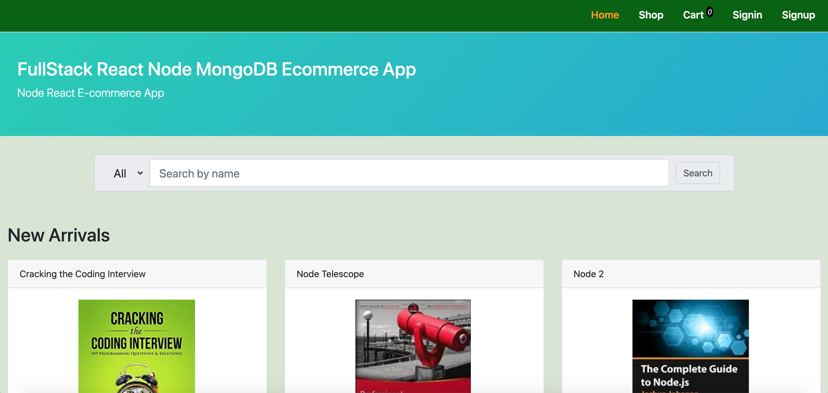 Ecommerce Application